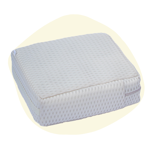 Spa Sittepute beige - Firkantet