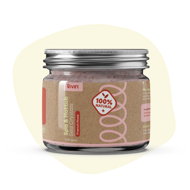 Badekrystaller - French Rose