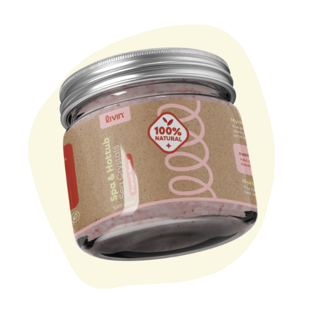 Badekrystaller - French Rose